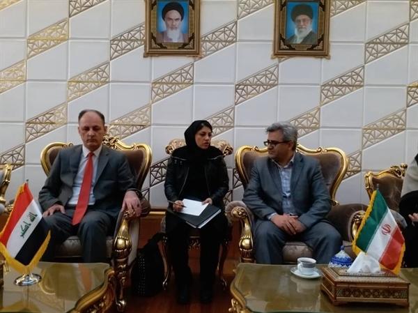 وزیر گردشگری عراق وارد تهران شد وزیر گردشگری عراق وارد تهران شد