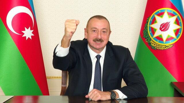 علی اف: 10 نوامبر روز پیروزی آذربایجان است