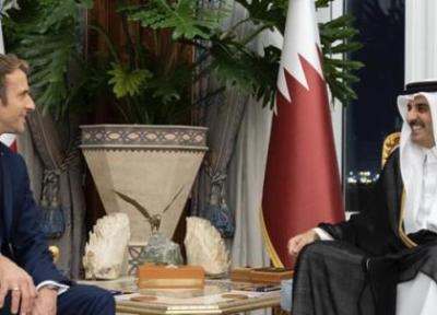 تور قطر: آنالیز مسائل منطقه ای در ملاقات ماکرون و امیر قطر